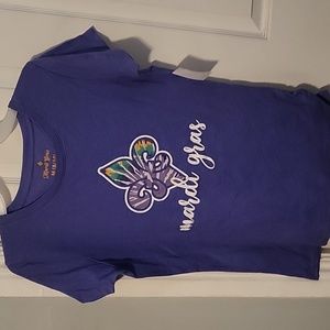 NWT Mardi Gras Short Sleeve Tee